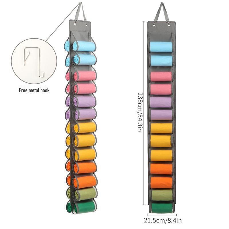 Portable Yoga Pants Wardrobe Hanging Organizer