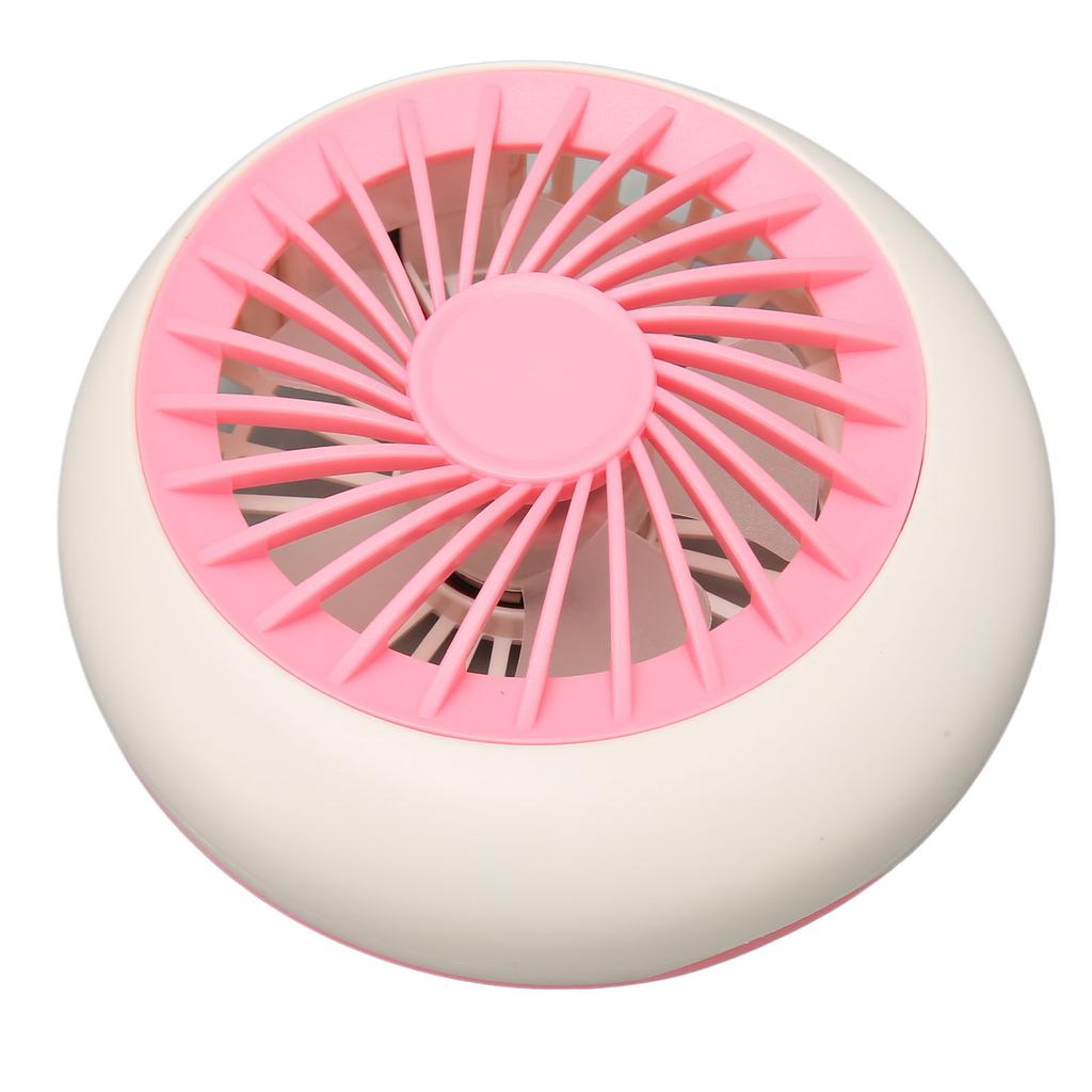 USB Desk Fan Multifunction 3 Speeds Quiet Strong Airflow Small Table Fan for Bedroom Home Office Desktop Travel