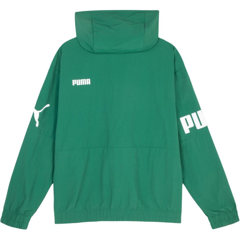 Puma Casual Letter Hooded Long Sleeve Jacket Men jackets Dark-Green 683795-37