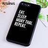 Krajews Muay Thai Kickboxen Kampf Handyhülle Cover Für iPhone 17 Air 16 15 14 plus 11 12 13 pro max Hülle Shell Fundas