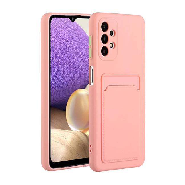 

Soft Silicone Case For Samsung A56 5G A36A26 A16 A55 A15 A25 A35 A34 A54 A14 A53 A12 A52S Leather Card Slot Phone Cover A34 5G