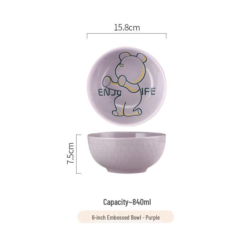 Dairuien Bear Underglaze Ceramic Tableware
