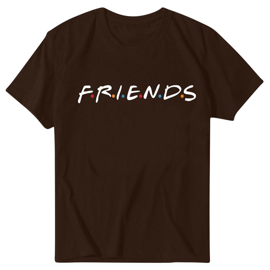 Women Fashion Casual Tops Printed Short Sleeve Shirts Round Neck Pullover T Shirts