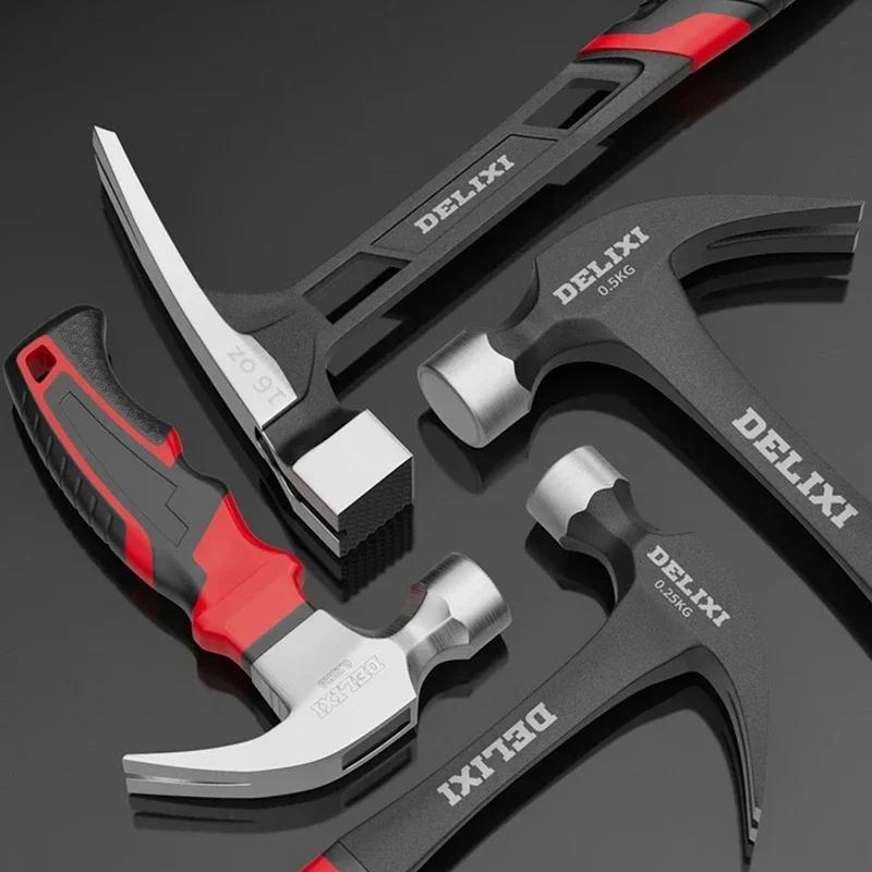 Multifunctional Claw Hammer Professional Woodworking Special Mini Integrated Nail Hammer Portable Household Hand Tools Accessory