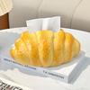 Cute Croissant Shaped Tissue Box Desktop Ornaments Home Decoration