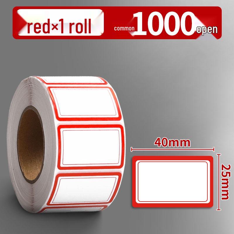 Водонепроницаемые самоклеящиеся наклейки-этикетки с рукописным текстом - Цветные и прочные