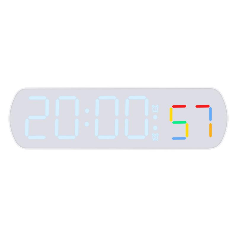 Simple Electronic Clock Creative Multi Function Alarm Clock Temperature Jump Seconds To Display Positive Countdown Bedside Clock