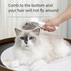 Rounded Cutter Cat Hair Remover Comb Gentle on Skin Cat Grooming Shedding Tools  Hair Care Tool