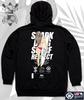 Shark-Dog-Hoody-141 Shark Dog Surfing Hawaii Character Graphic Hoodie