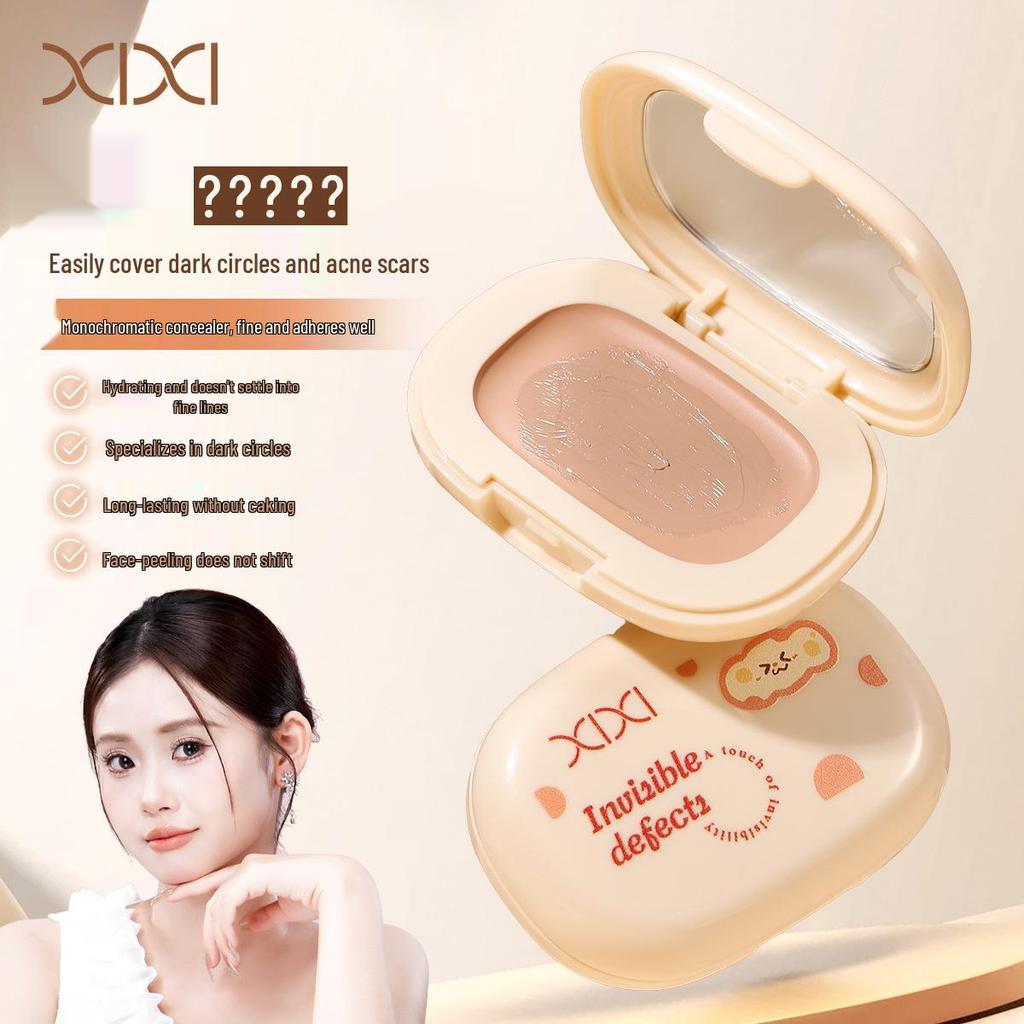 Xixi Soft & Smooth Traceless Concealer: Covers Tattoos, Spots, Acne Scars, Dark Circles, and Reduces Nasolabial Folds