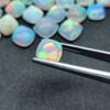 Ultimativer auffälliger natürlicher äthiopischer Opal-Zuckerhut Opal-Zuckerhut-Cabochon Natürlicher Opal-Zuckerhut Welo Fire Lot Opal Herstellung von Schmuck