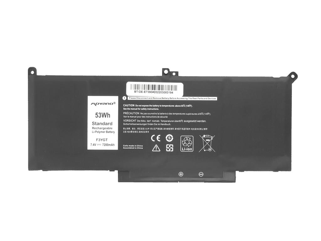 MYJ96 Battery for Dell Latitude 7390 7490 7200mAh