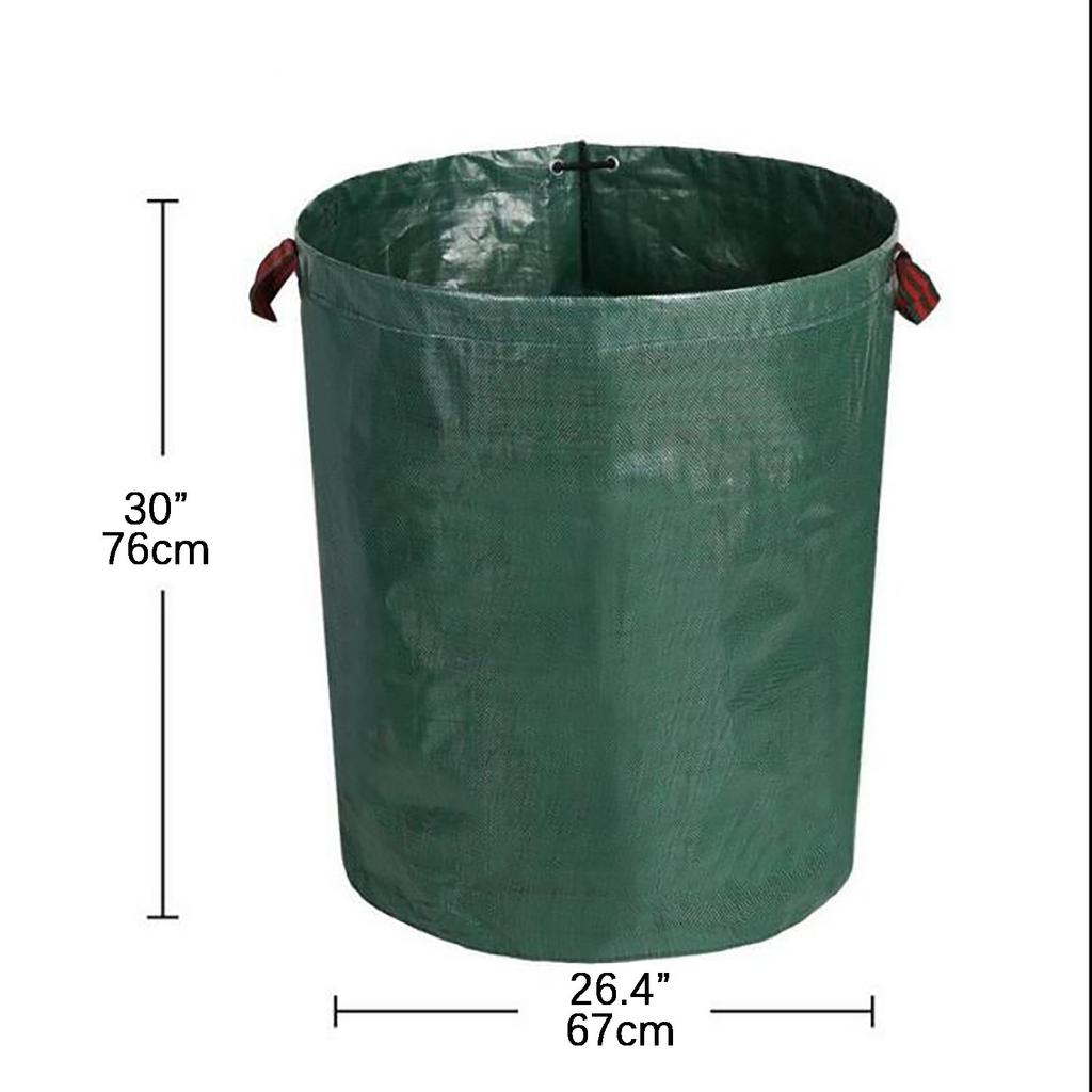 PP Fa+llen Leaf Bag Zahradní úložný vak Garden Plant Leaf Sběrný koš na odpadky