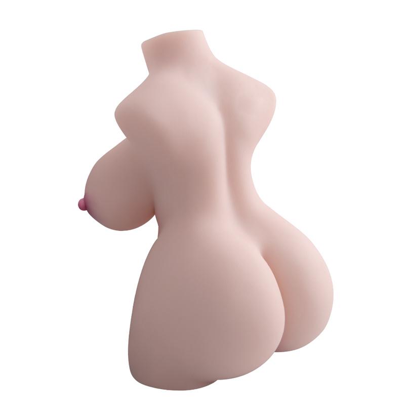 Solide TPE poupée de sexe seins réalistes vagin Anus Simulation poupée avion tasse mâle masturbateur produits