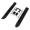 1 Pair Snow Bike Sledge Sled Anti Slip Enhanced Grip Snow Racer Skid for Quad Bike ATV Go Kart UTV Four Wheel