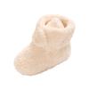 Cute Baby Winter Shoes Lined Thick Cotton Booties for Toddler Boys and Girls