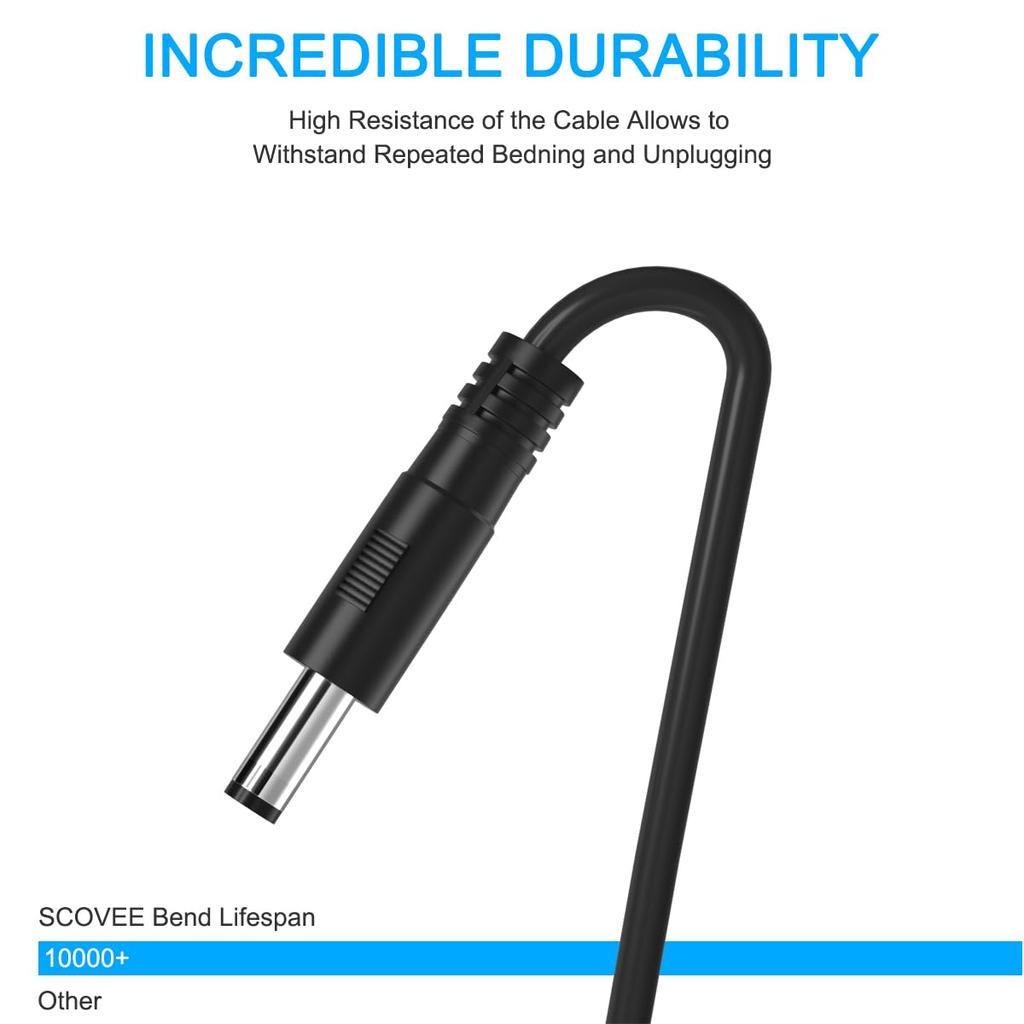 USB To DC Power Cable 3FT, USB 2.0 A Type Male To DC 5.5 Mm X 2.1 Mm DC Plug Connector,5.5mm 2.1mm 5V USB Charger Cord Power Adapter Charging Wire 1M