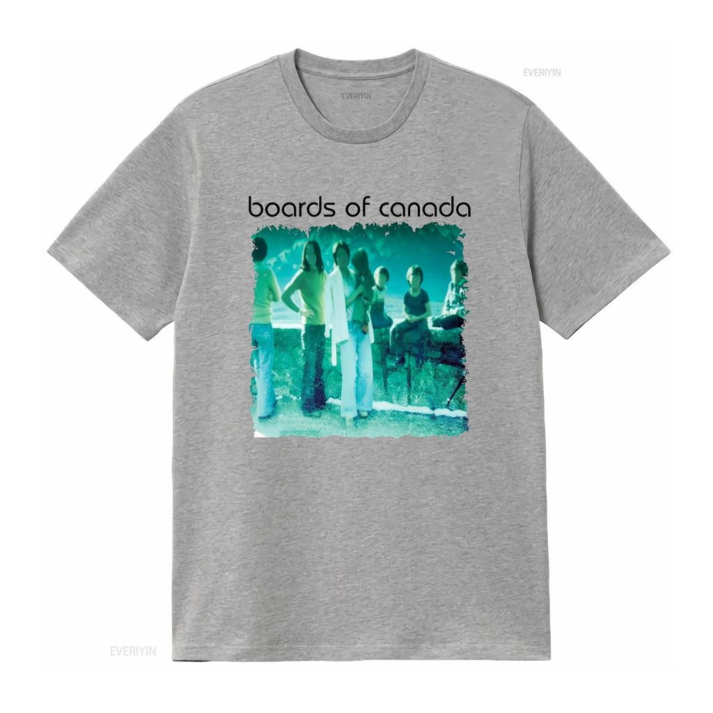 New Boards of Canada T Shirt Full Size S to XL IM vintage Washed homme designer clothes Slightly Casual Breathable Stylish