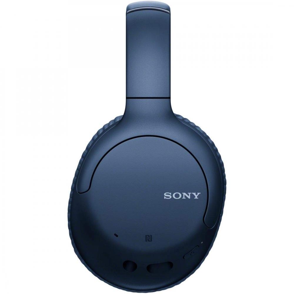 Sony Wireless Noise Canceling Headphones WH-CH710N: Bluetooth Compatible, Up To 35 Hours of Continuous Playback, with Microphone, 2020 Model, Blue WH-
