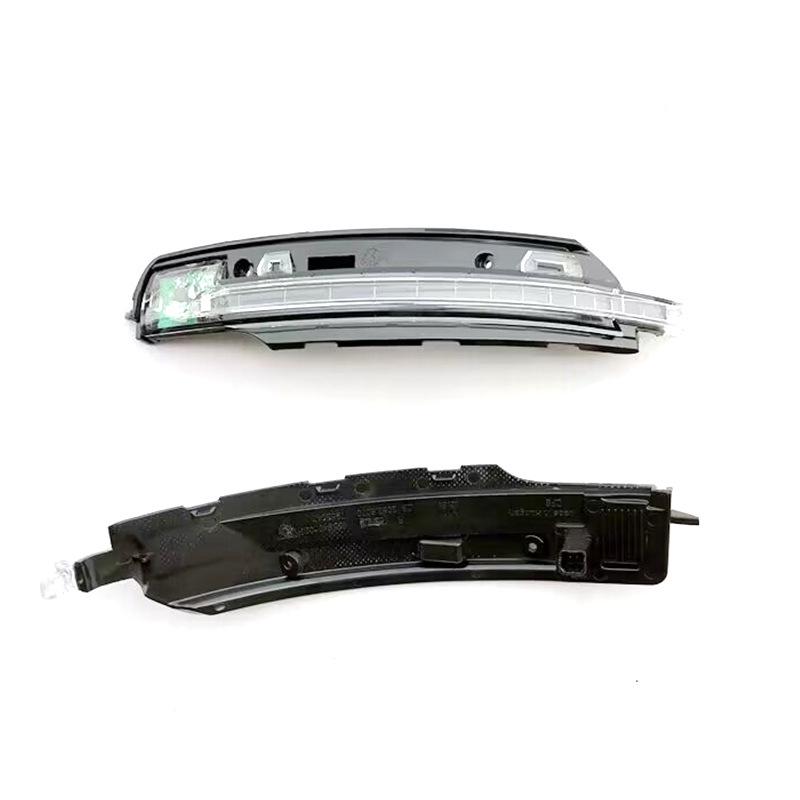 Compatible Rearview Mirror Cover with Turn Signal for 2014-2023 Porsche Macan