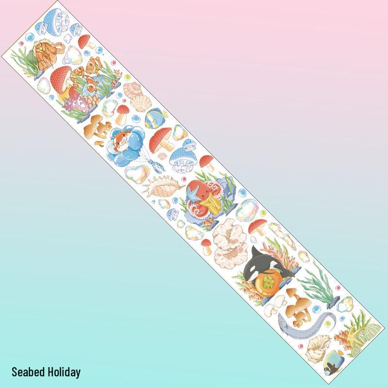 Mu Ran Wenchuang Sea Breeze Marine Life Decorative Tape