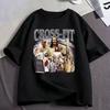 Cross-Fit Jesus Funny Meme Religious Graphic T Shirt Men's Women Clothing Fashion Cotton Casual Oversized Short Sleeve T Shirts