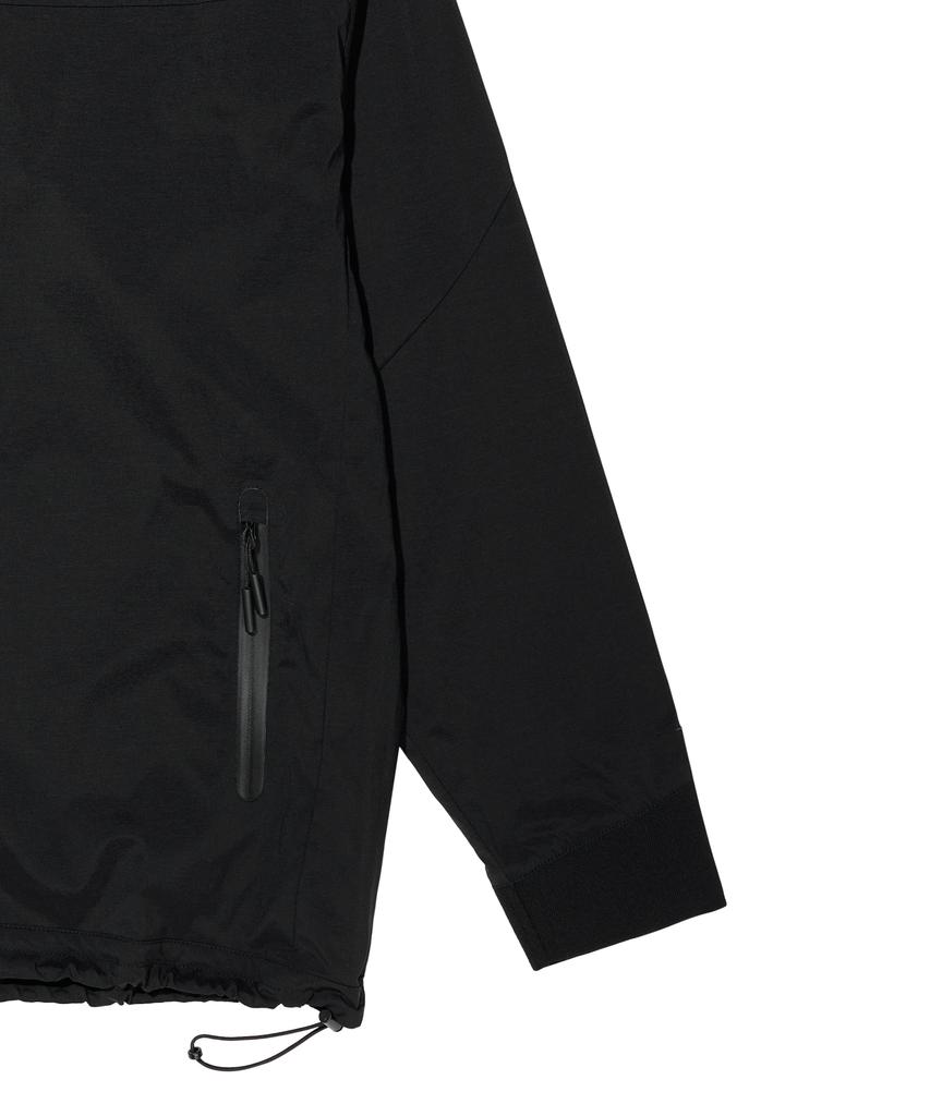 Loghideumatin Lm Woven Achromatic Crew Neck (Black)
