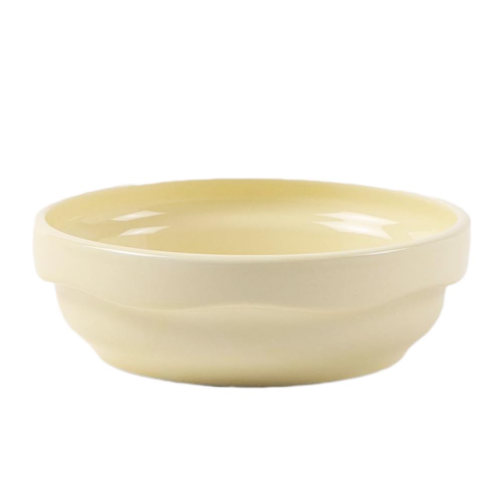 [Official] OGISO (Ogiso) Preschool-Qualified Reinforced Porcelain Children's Dishwasher and Microwave Safe 12.5cm Stackable Plate, Cafe Style,