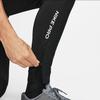 Nike Knitted Sweatpants Men's Black Moderate Slim Fit Pants BV5516-010