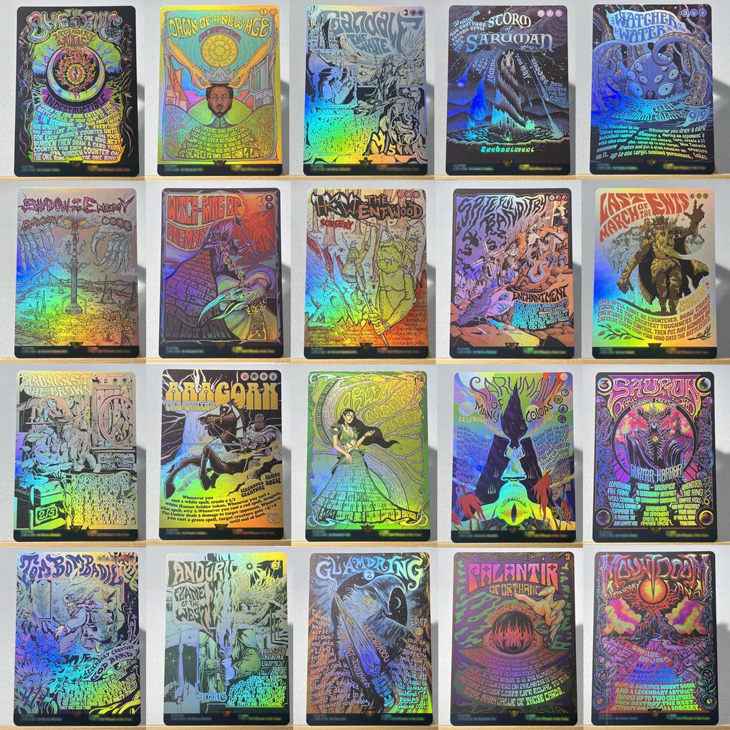 LTR LTC FOIL3--002 Tcg Proxy Magical Cards Cabal Coffers The Great Henge Ancient Tomb The One Ring Pact of Negation Gathering