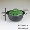 Yuuki Roman Ramen Pot [Direct Flame] with Lid, Microwave, Oven, Dishwasher Safe, Scandinavian Style, Stylish, Safe and Secure, Suitable for Children,