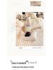Plush Rabbit-Bed 3-Piece Set: Solid Color Duvet Cover & Rounded Corner Bed Sheet
