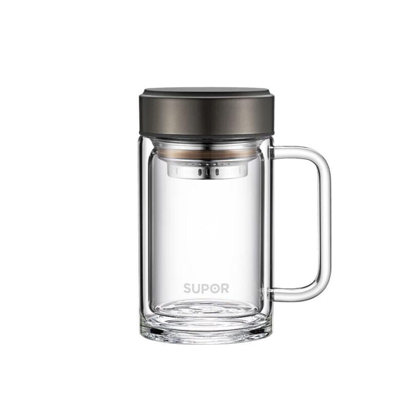 Supor Double Wall Glass Mug