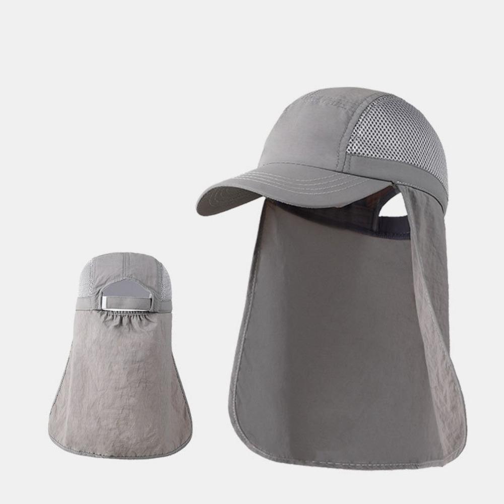 Outdoor Fishing Caps Breathable Wide Brim Sun Hat Casual Sunscreen Fisherman Hats  Women Men