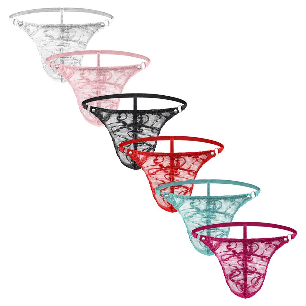 Briefs Underwear Men Enhance T-Back G-String Low Rise