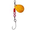 Lure Bait Spinner Sequins6cm2.2gSingle Hook Melon Seed Spoon Bionic Fake Bait Lure Fishing Bait Fishing Gear Fishing Supplies