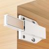 2 Pack Portable Sturdy Magnetic Push To Open Cabinet Hardwares Accessory for Hide Door and Drawers In Elegant Color