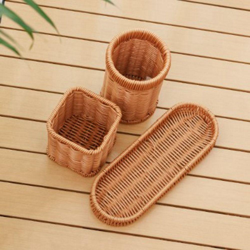 

Household Bread Fruit Vegetables Basket Restaurant Serving Tabletop Display 5