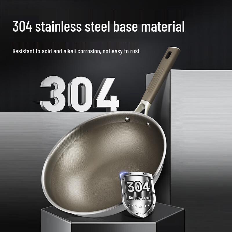 Chui Da Huang 32cm Multi-layer Titanium Non-stick Wok