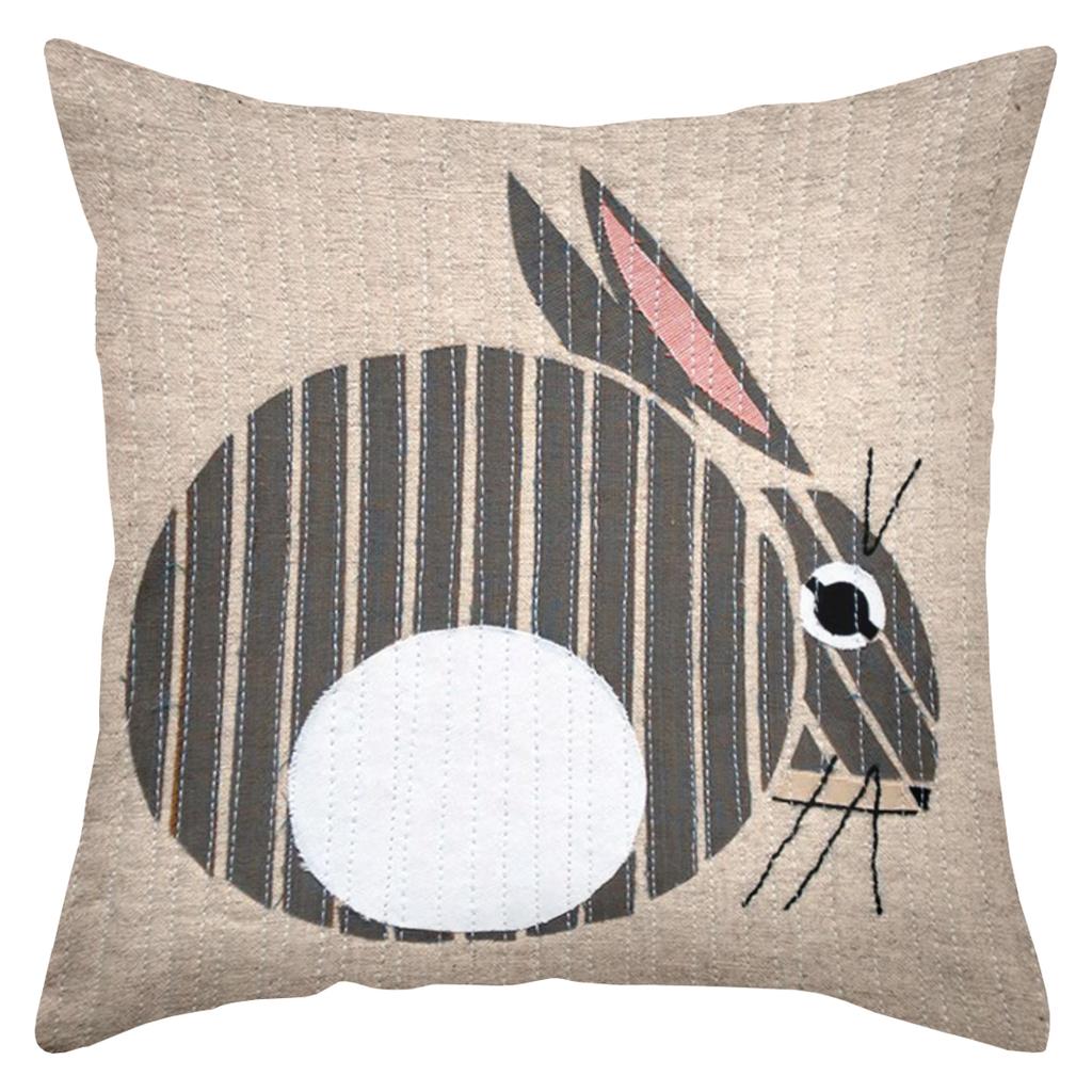 1 Pieces Cute Totoro Pattern Burlap Cushion for Home Polyester pillowcase, sofa decorative cushion cov Headboard Pillow