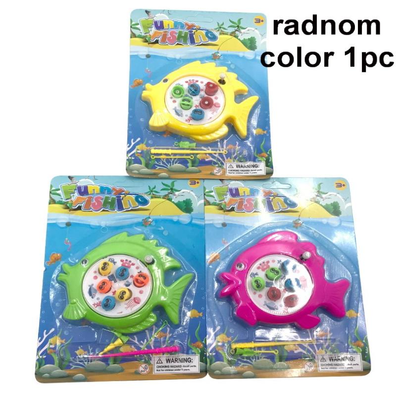 Clockwork Fishing Toy Set, Magnetic Rods, Children s Educational Puzzle Gift for Birthday Party