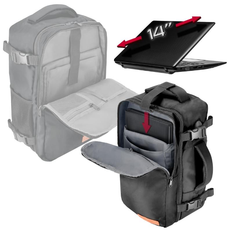 Travel Backpack 40X20X25 For Airplane, Light Cabin Baggage