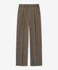 Tienjiti Essential Semi-Wide Fit Pants (Dusty Beige) Tnpa6E101I3