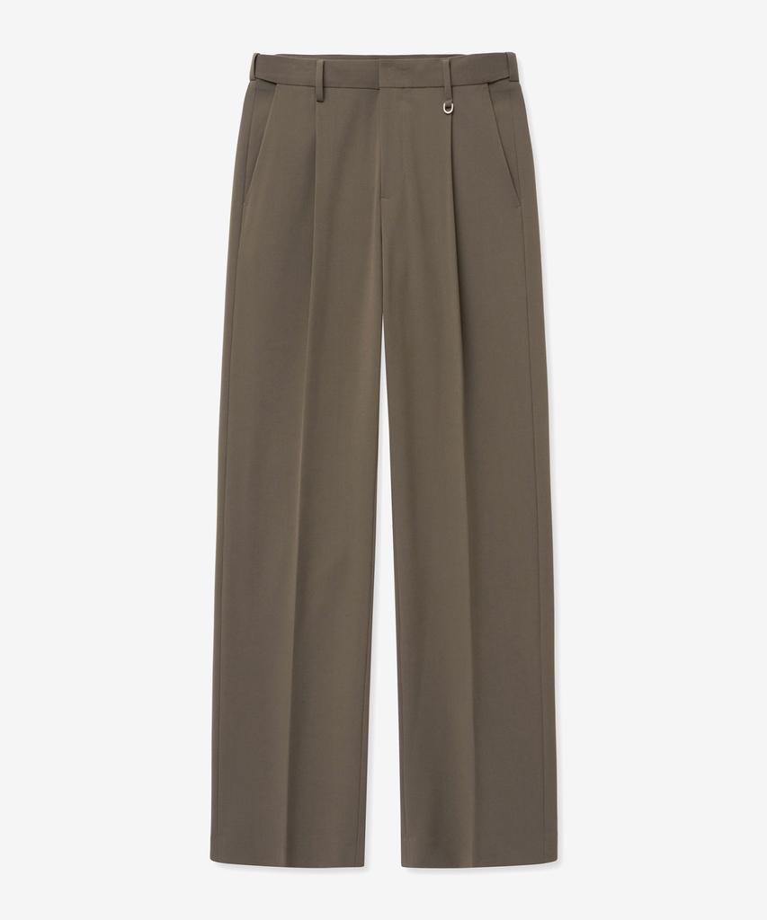 Tienjiti Essential Semi-Wide Fit Pants (Dusty Beige) Tnpa6E101I3