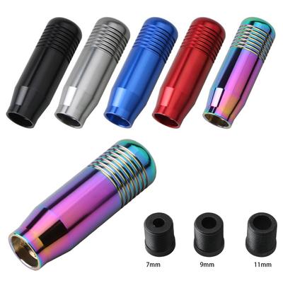 8.5cm Car Aluminum Manual Gear Shift Knob Stylish Universal Stick Manual Transmission Gearstick Lever Gear Head
