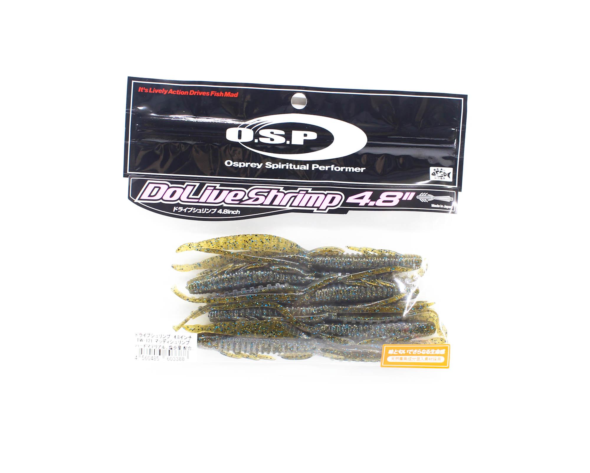 

OSP Soft Lure Dolive Shrimp 4.8 Inches TW-121 (3388)