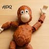 PLA Material Monkey Figure Articulated Figurine with Movable Joints 3D Printed Cute Realistic Design