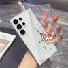 Clean and concise image Phone Case for Samsung A24 A25 A26 A31 A32 A33 A34 A35 A51 A53 A54 A71 A72 A73 Transparent Soft Covers