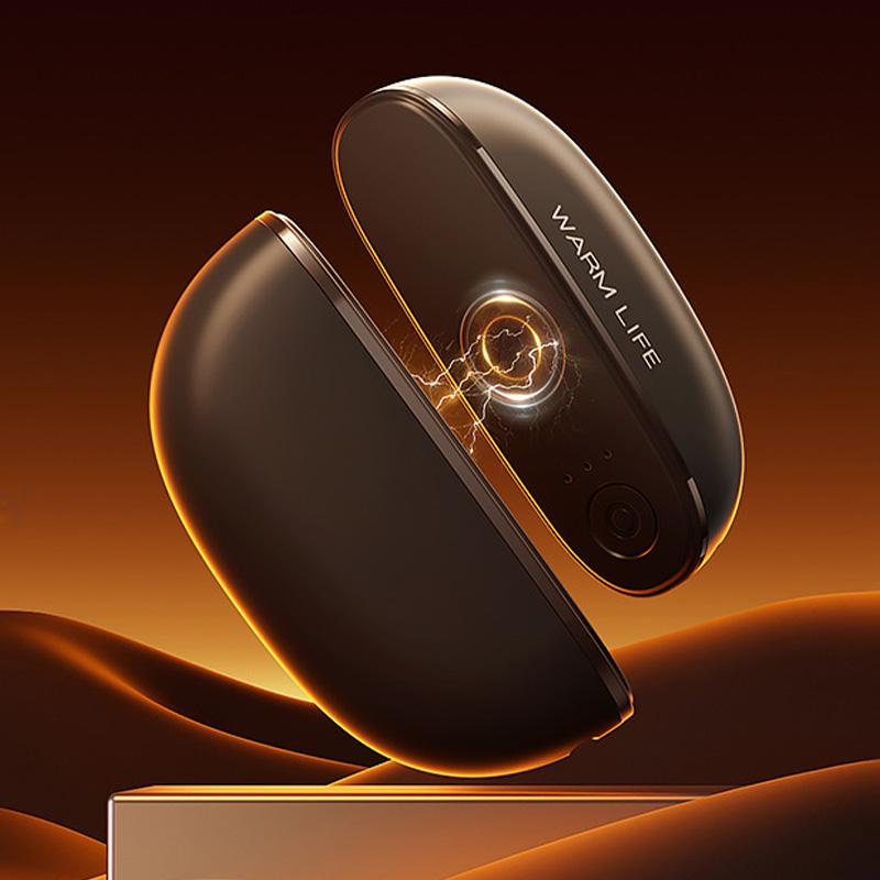 2in1 Magnetic Hand Warmers 3 Adjustable Heat Settings Fast 3 Second Heating Dual Sided Warmth Massage USB
