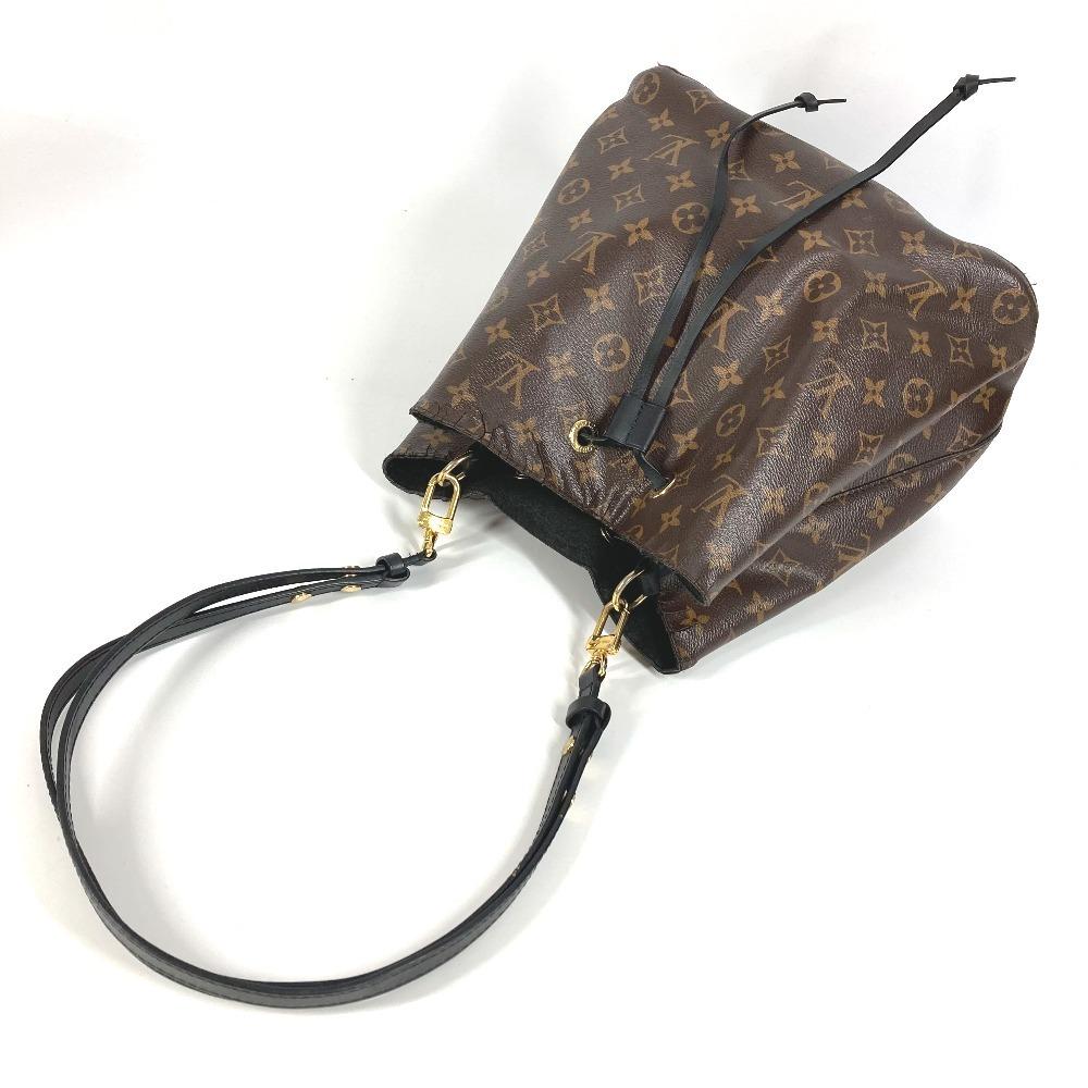 Louis Vuitton M44020 Monogram Neonoe 2WAY Drawstring Shoulder Bag Noir Black